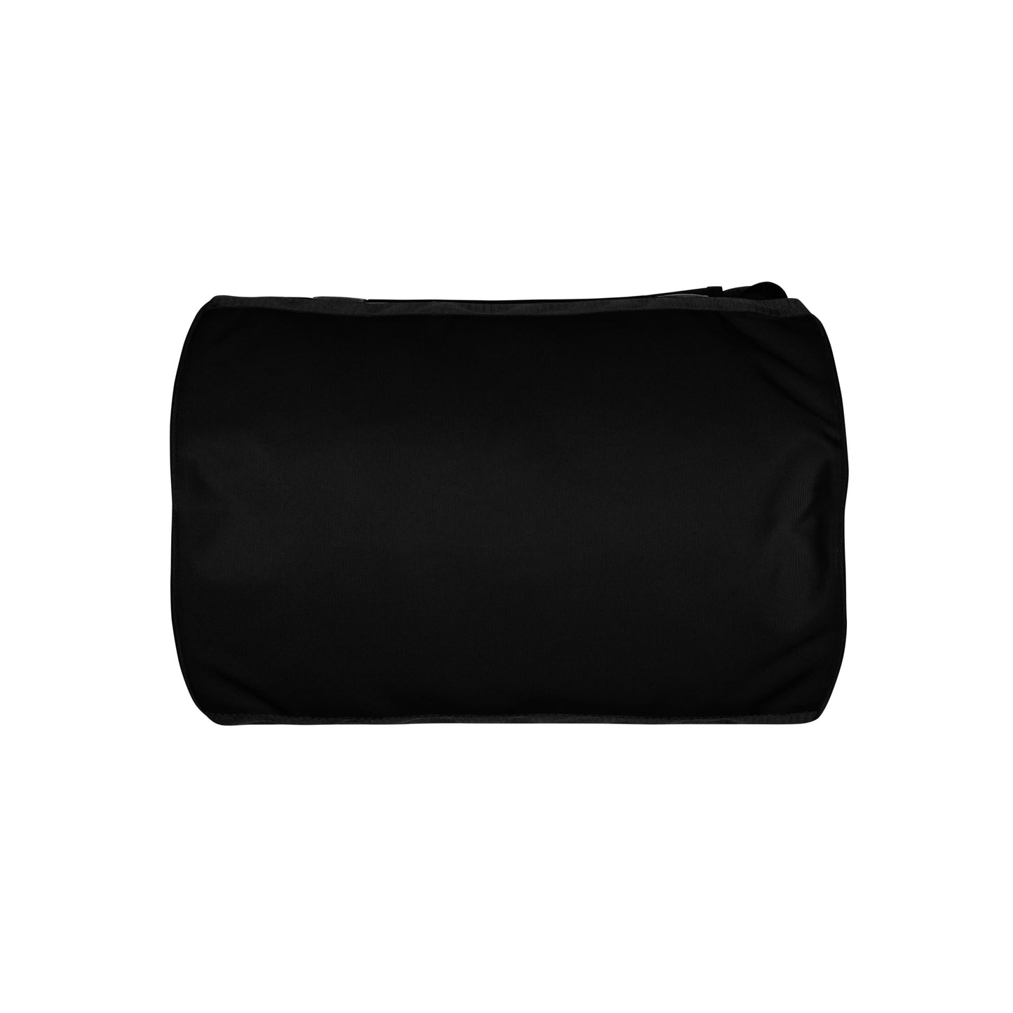 a black toilet bag on a white background