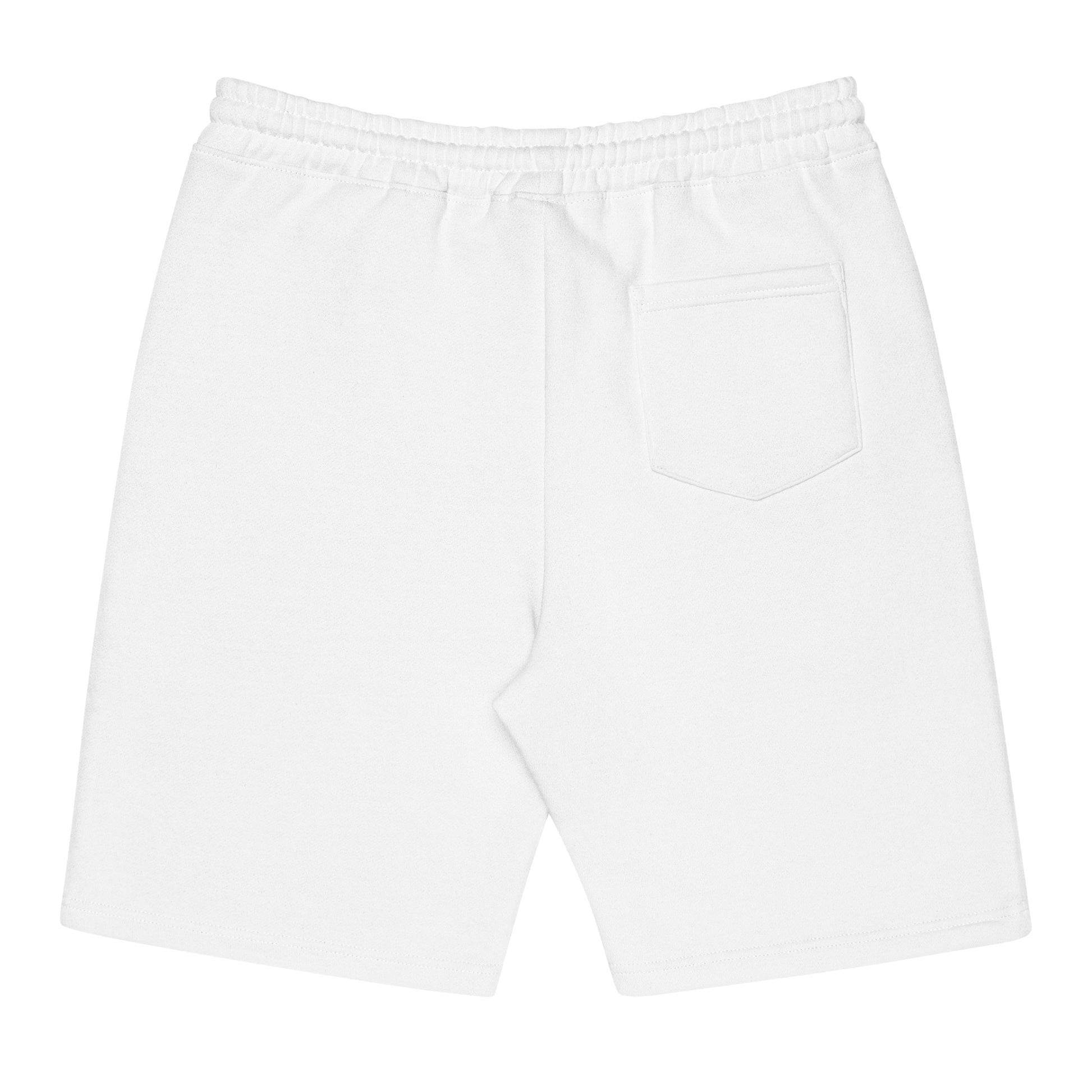 a white shorts with a pocket on the side