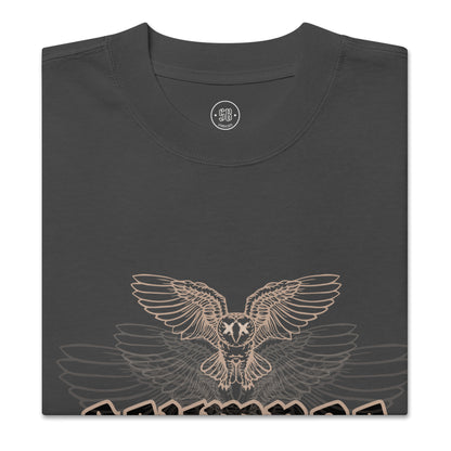 a t - shirt with an owl on it